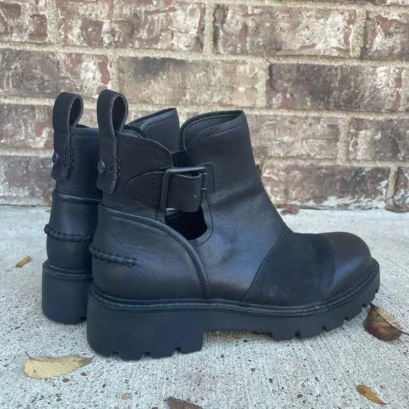 UGG Black Ankle Boots - Picture 5 of 11